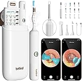 BEBIRD Earsight Plus Ear Wax Removal Tool Camera with HD Visual Otoscope, Smart WiFi Earwax Cleaner Kit, Safe Silicone Flexib