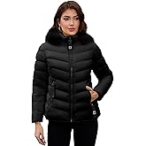 MODERN BUBBLE Jackets for Women Winter Coats Shiny Puffer Jacket Womens Lightweight Warm Quilted Jackets for Women