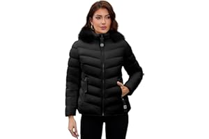 MODERN BUBBLE Jackets for Women Winter Coats Shiny Puffer Jacket Womens Lightweight Warm Quilted Jackets for Women