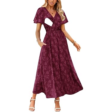 formal breastfeeding dresses Amazon Best Sellers: Best Maternity Nursing 15&nbsp1/2&nbspX&nbsp36 Lady Floral Tea Dress The flattering fit Color:Cool Tones