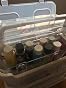 thumbnail image 2 of Deflecto Stackable Caddy Organizer With S, M And L Containers, Plastic... 2 of 13