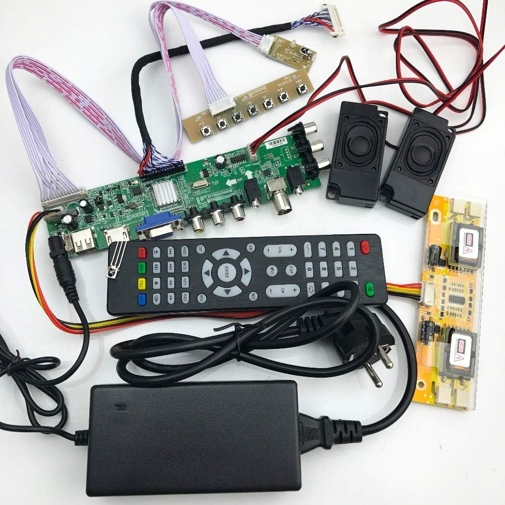 WILLAI DS.D3663LUA.A81 DVB-T2/T/C Digital TV 15-32 inch Universal LCD TV Controller Driver Board for 30pin 2ch,8-bit 366344