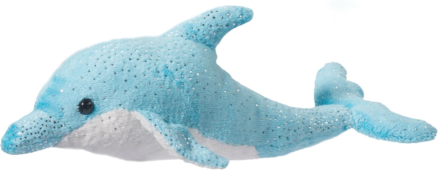 blue dolphin stuffed animal