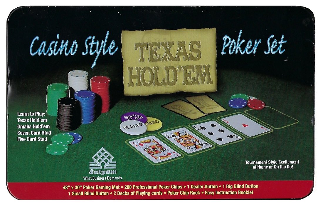 Casino Style Texas Holdem Poker Set - 