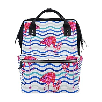 flamingo diaper bag