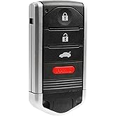 USARemote Key Fob Replacement Keyless Entry Remote for 2013 2014 2015 Acura ILX 4-Button Smart Key (KR5434760, 72147-TX6-A11)