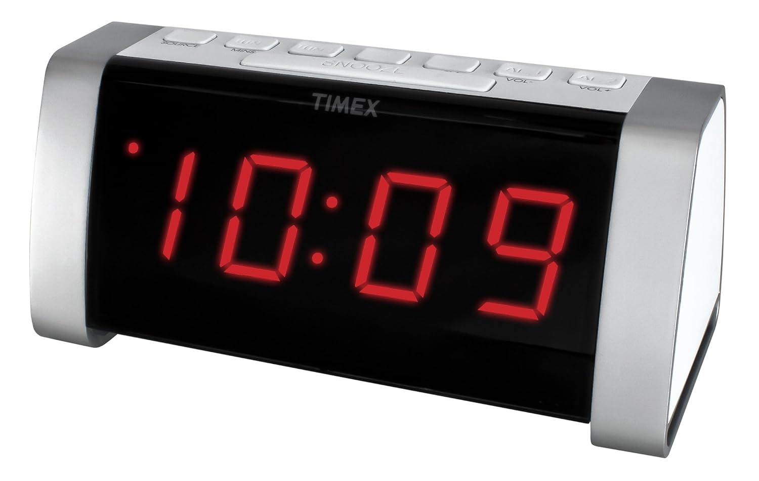 Amazon.com: Timex T235BYC AM/FM Dual Alarm Clock Radio - Black: Home Audio  & Theater