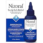 Nizoral Scalp Itch Relief Liquid, Maximum Strength, 2 Fl Oz | Relieves scalp itch, soothes, calms and hydrates, anti-itch medicine that supports scalp hydration, (hydrocortisone 1%)