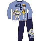 Disney Toy Story Pajamas For Boys, Woody And Buzz Lightyear Pajamas, Long Sleeve Boys Pjs, Toy Story Kids Pajama Set