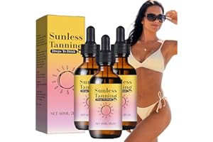 2026 Upgrade Sunless Tanning Drops to Drink, Organic & Natural Ingredients,Promotes Skin Health and Pigmentation, Nourishing 