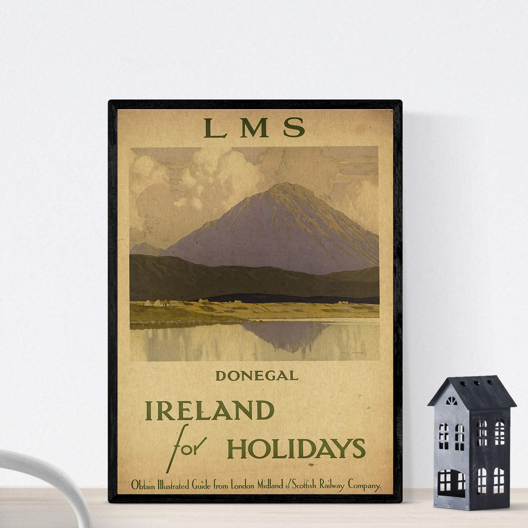 Nacnic Vintage Poster Vintage Poster Europe. Holiday in Ireland. A4 size