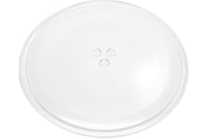 UPSTART BATTERY Replacement General Electric/G.E. JVM1790SK01 Microwave Glass Plate - Compatible General Electric/G.E. WB49X10114 Microwave Glass Turntable Tray - 13 1/2" (345mm)