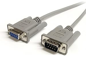 StarTech.com MXT100_25 25-Feet Straight Through Serial Cable, DB9 M/F