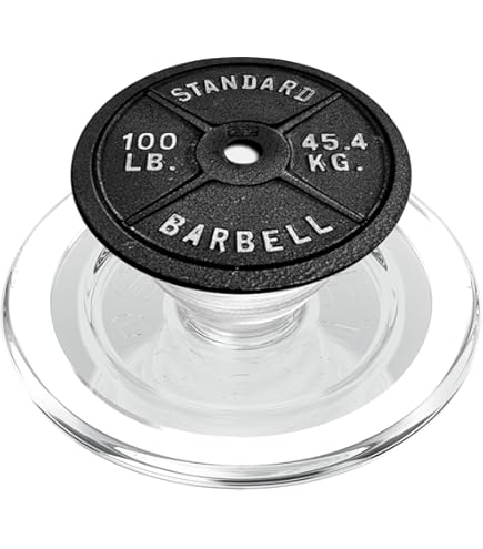 Amazon.com: Gym Barbell Weight Plate Body Building Pop Socket