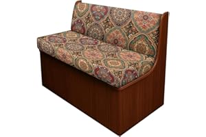 SUITOSELFY Boho RV Dinette Cushion Covers Vintage Mandala Camper Cushions Dinette Booth Set Stretch RV Sofa Replacement Cover Washable RV Seat Covers Couch Cover for Travel Trailer Sofa Bed