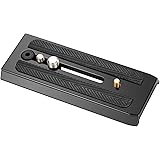 Neewer Rapid Connect Quick Release Sliding Plate Camera Mount with 1/4" and 3/8" Mounting Screws for Manfrotto 501HDV 503HDV 701HDV MH055M0-Q5