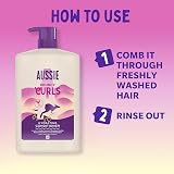 Aussie Curls Conditioner 1L Silicone-Free for Wavy Curly Coily Hair view 8
