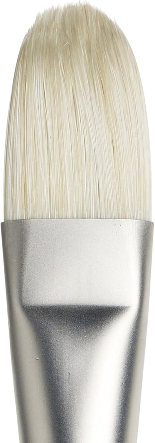 Winsor & Newton Artists' Oil Brush - Filbert (Long Handle) - Size #2