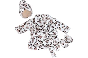 Cozy & Versatile Newborn Bathrobe & Practical Baby Sleepsuit Luxurious Newborn Photography Bathrobe for Boys Girls