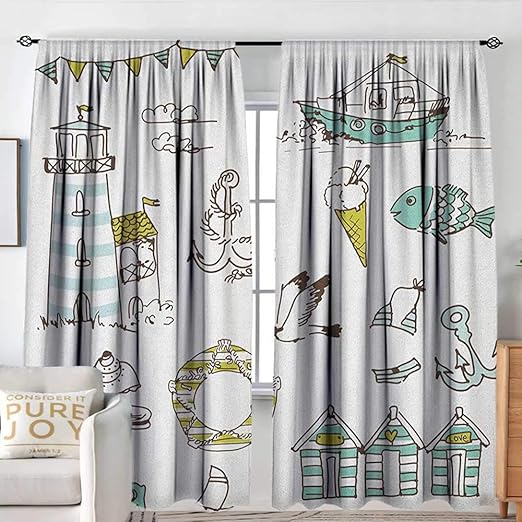 Download Cortinas de la cocina nauticas Desktop Wallpaper