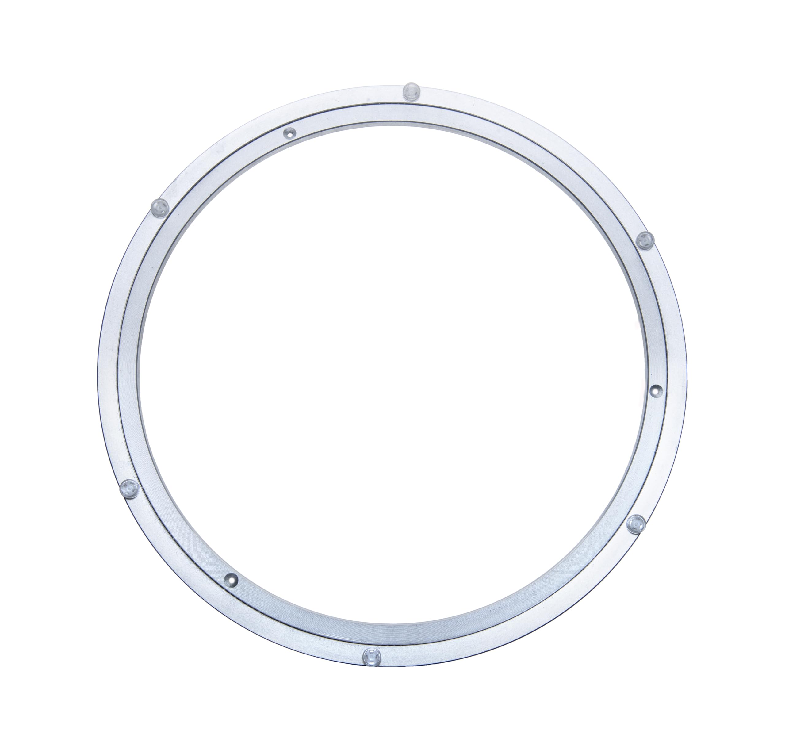 Dailydanny Aluminum Heavy Duty Lazy Susan Rotating Turntable Bearing Swivel Plate Hardware for Dining-Table (20 inch)