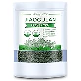 Wild Jiaogulan Tea Leaves, Gynostemma Tea,3.5oz(100g), 100% Natural, Sugar Free, No Gmo