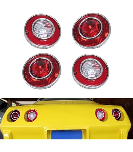 Amazon.com: Corvette Tail Light Assembly with Back Up 1974