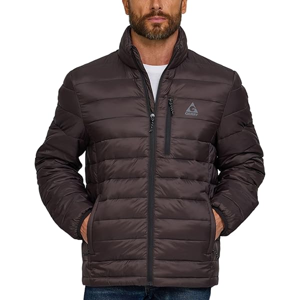 Spyder Packable Puffer Jacket Men with Hood, Lightweight Winter