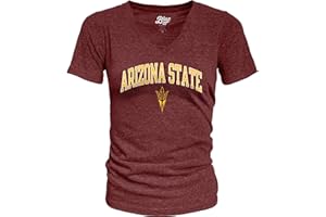 Blue 84 Women's Alabama Crimson Tide Heathered Team Color Confetti T Shirt