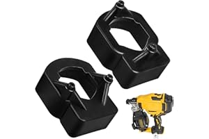 ASCAVS 2025 Upgrade DCN45RN Vinyl Siding Adaptor Tip for Dewalt Roofing Nailer Cordless 20v DCN45RND1, DCN45RNB (A&B style)2 Pack