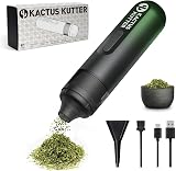 KactusKutter K1 Electric Herb Grinder Midnight Emerald Portable Battery Powered view 1