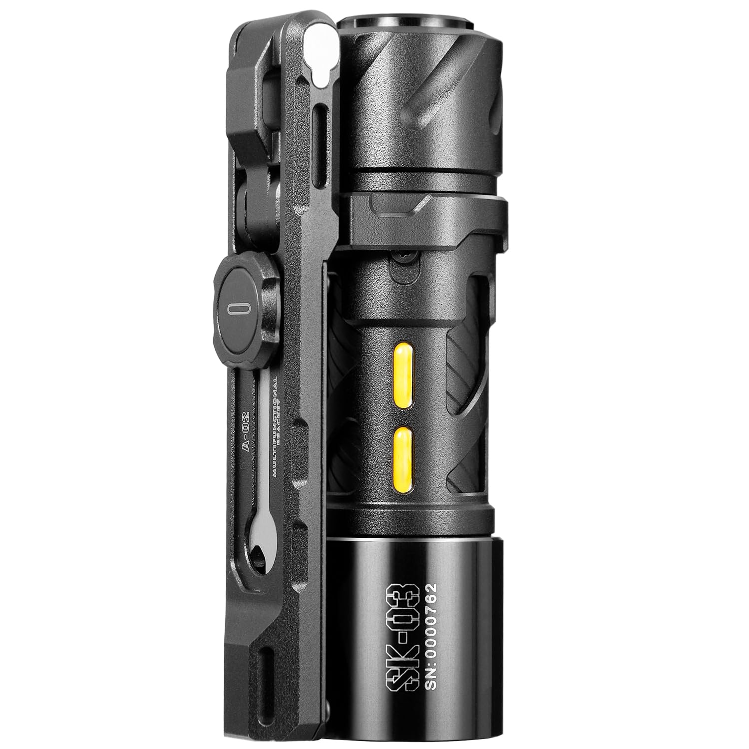 LOOP GEAR SK03 Pro LED Rechargeable Flashlight with Magnetic Bracket ...