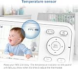 VTech VM3250 Video Baby Monitor with Camera 2.8" LCD 19 Hr Battery view 6