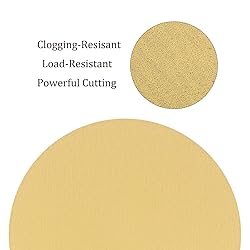 Kozelo 50pcs No Hole Sanding Discs- [ 8 Inch 180
