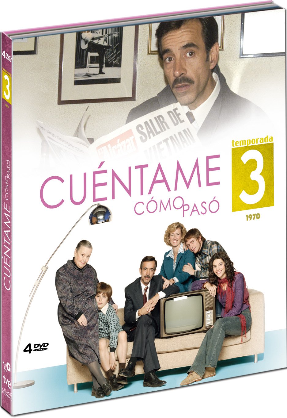 Cuentame Como Paso (Temporada 3) (Region 2) (4 DVDs)