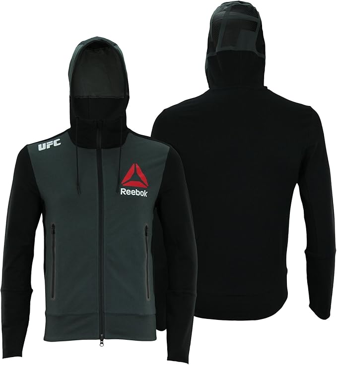 sudadera reebok ufc negro