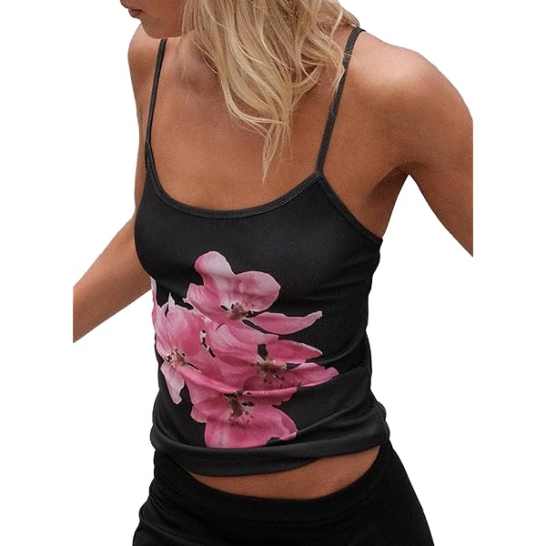 トップス S flower taped camisole the red thread S flower taped camisole Theredthread