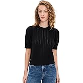 FRAME Women's The Ladder Cashmere Pointelle Sweater