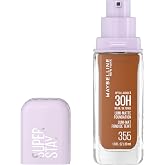 Maybelline Super Stay Lumi-Matte Foundation, Lightweight and Buildable Full Coverage Foundation Makeup For Up To 30HR Wear, 355, 1 Count