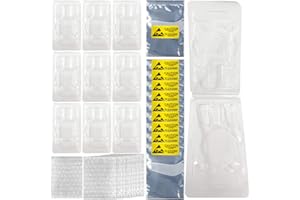 DKARDU CPU Case Tray for AMD, Clamshell Plastic Protective Box Holder for 938 939 940 AM4 AM3 AM2 FM1 FM2 APU FX, Thicken Pla