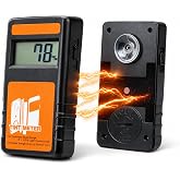 Tint Meter, 2-Piece Window Tint Meter 0.0%-100% VLT with &plusmn;2% Traceable Accuracy, Auto-Calibration, Long Battery Life, Window Tint Reader Law Enforcement Grade for Vehicle Inspectors &amp; Tint Installers