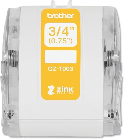 Brother CZ-1003 Zero-Ink Roll Cassette 19 mm x 5 m White