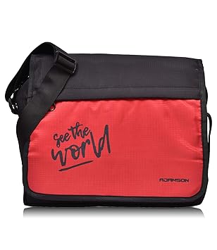 Fristo Mens Polyester Red Sidebag