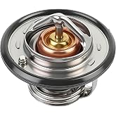 Thermostat for 2007-2023 Nissan Sentra Versa Altima Rogue Juke NV200 Cube | For 2007-2023 Sentra, 2007-2022 Versa, 2019-2023 Altima, 2017-2023 Rogue, 2017-2022 Rogue Sport, 2014-2019 Versa Note