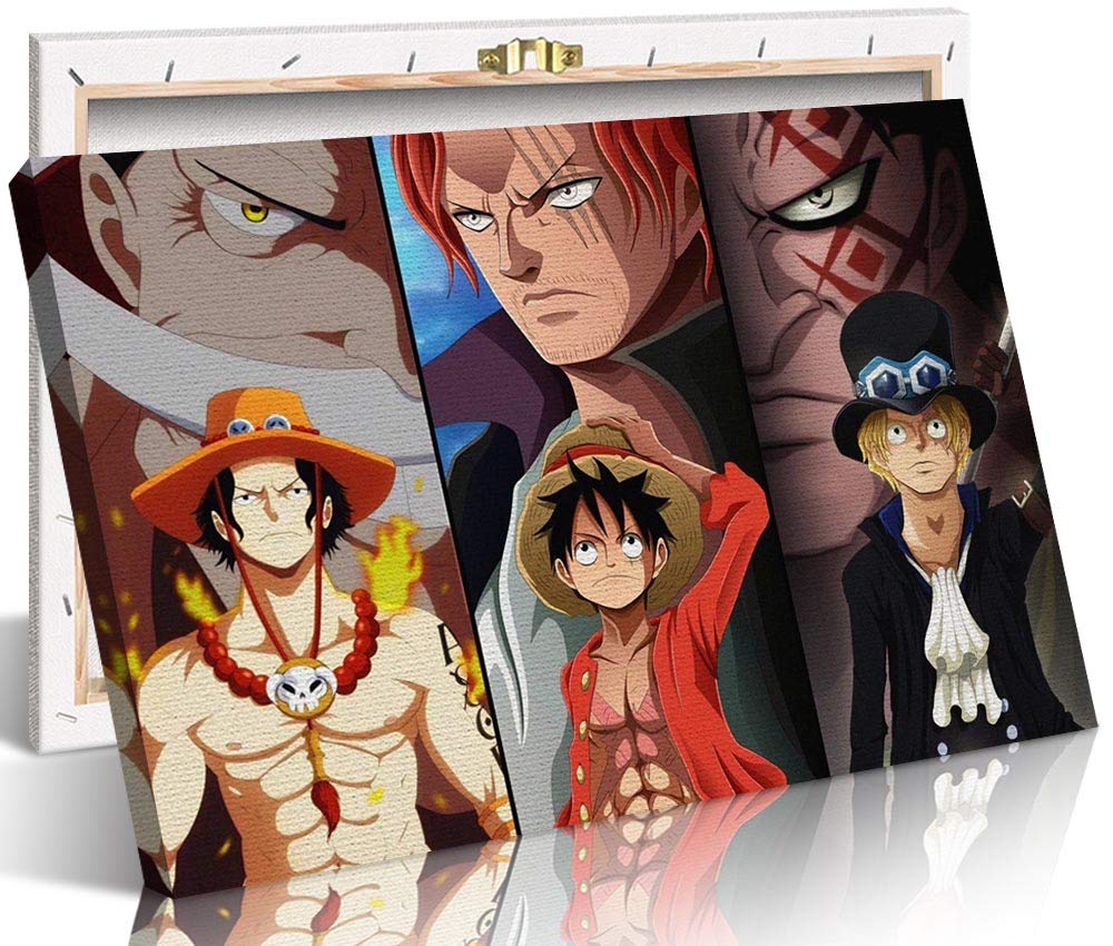 One Piece Monkey D Luffy N Anime Poster Printing Home Wall Art Painting Poster Canvas Printing (30x4