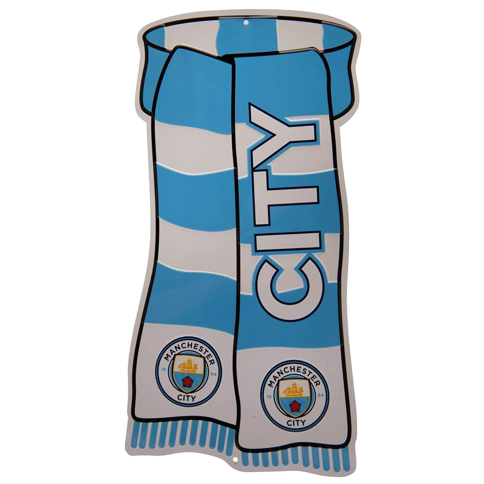 Manchester City Show Your Colours Sign Pennants, Adults, Unisex, Multicoloured (Multicolour), One Size