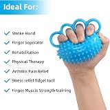 Fanwer Hand Exercise Ball Grip Strengthener Finger Therapy Ball Stress Relief view 2