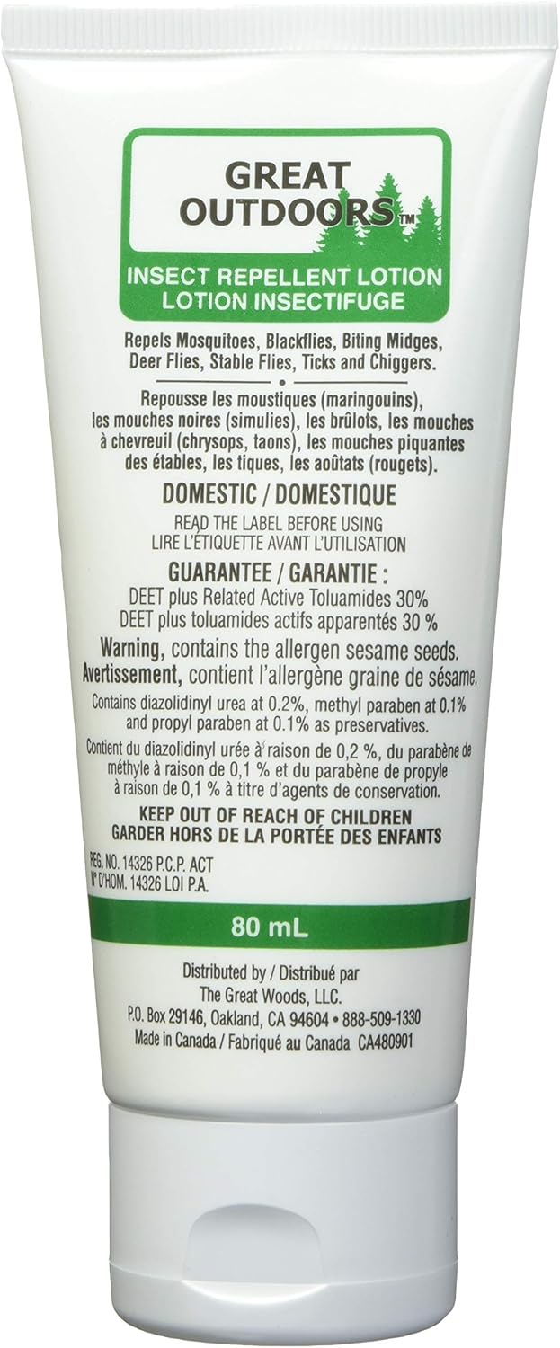 Insect Repellent Lotion 80 Ml 30 Deet 80 Milliliter Amazon.ca