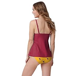 FOCO Women's Standard NFL Team Logo Ladies Bathing