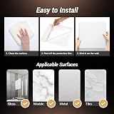 TONOR 18 Pack 30x30cm Self-Adhesive Acoustic Panels White 0.9 NRC view 8